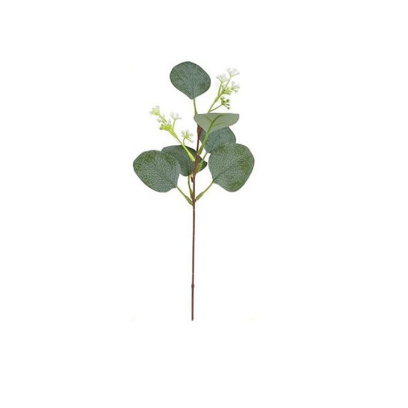 18-pack Artificial Eucalyptus Stems With Fruits - Realistic Faux, No Leaf Greenery Suitable For Home Decor, All- Table Centerpieces For Hanukkah, Day, Ramadan, Valentine', Mother' Day - 18