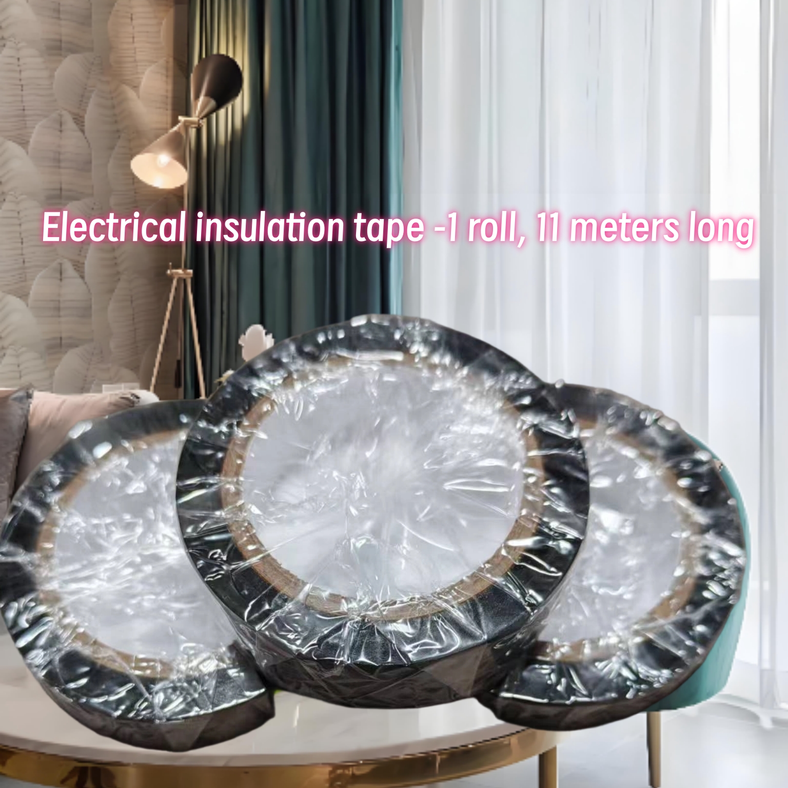 Electrical Insulation Tape - 11m Length, Random , Pvc Electrical Tape, Insulating Tape, Cable Ties, Mixed Color Tape