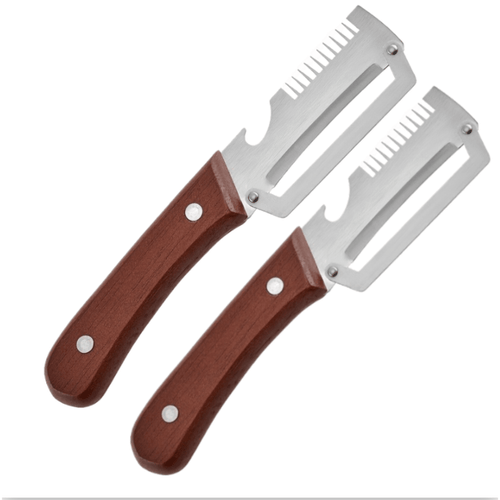 2pcs stainless steel multi function vegetable peeler and bottle opener labor saving convenient kitchen tool suitable for right handed works for all kinds of vegetables and fruits