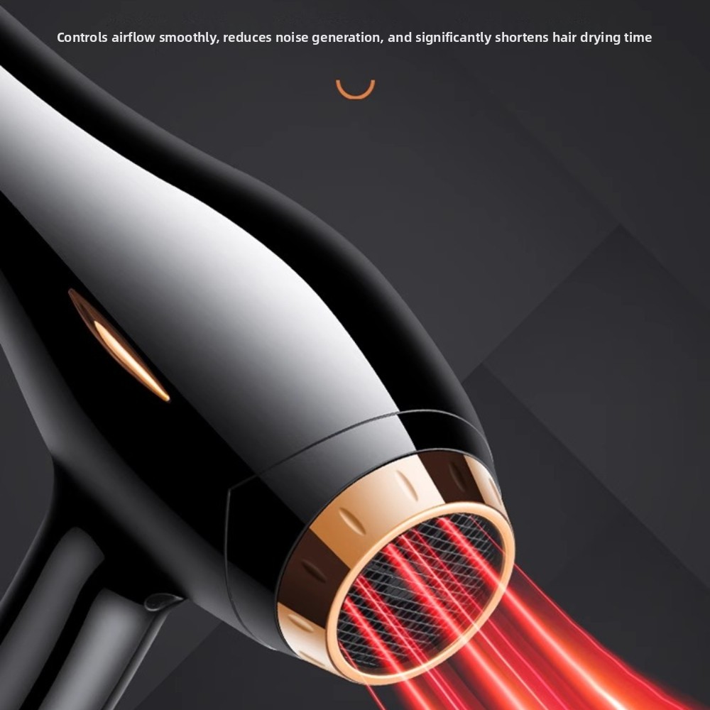 Secador Profesional para Salón y Hogar con Tecnología de Iones Negativos y Control Inteligente de Temperatura - Ajuste Caliente/Frío, Luz Azul para Sin Frizz y Secado Rápido - Compatible con Enchufe (110V) y Cuidado del Cabello