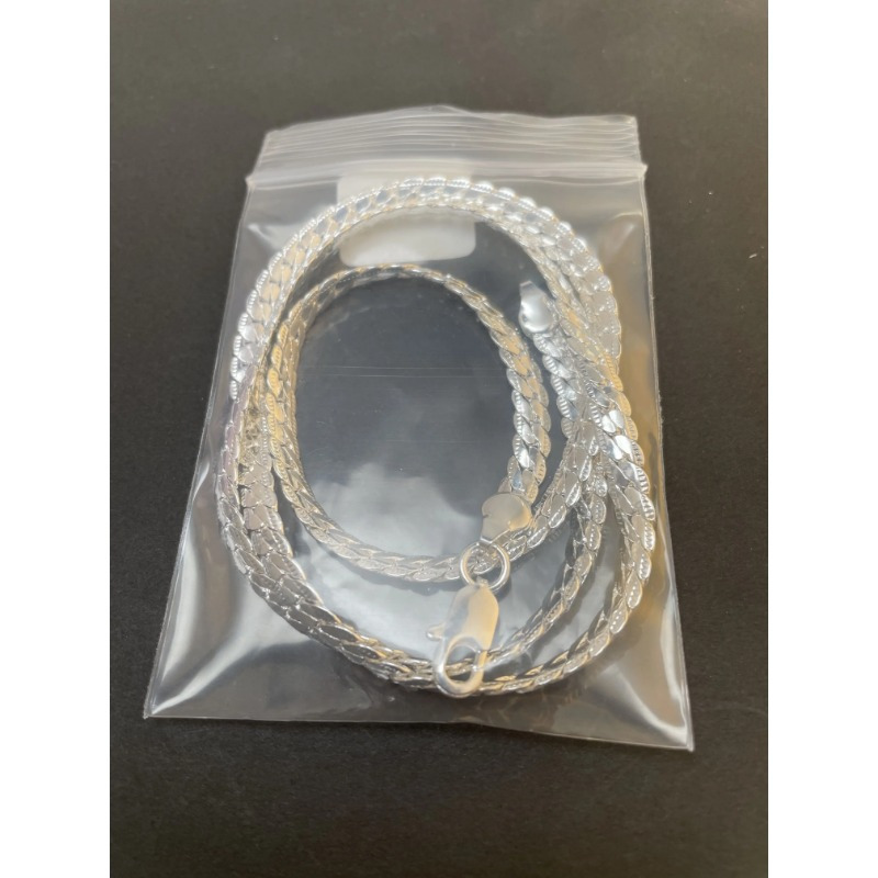 

20- 925 Silvery Necklace - For , Weddings & Engagements