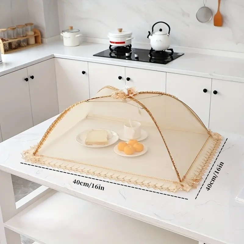 Foldable Kitchen Food Cover, Dustproof and Flyproof