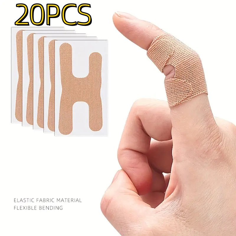 Beige Self-adhesive Finger Tape | Flexible, Breathable Pp Material, Ideal For Gym And Athletes, Enhances Physical Relaxation