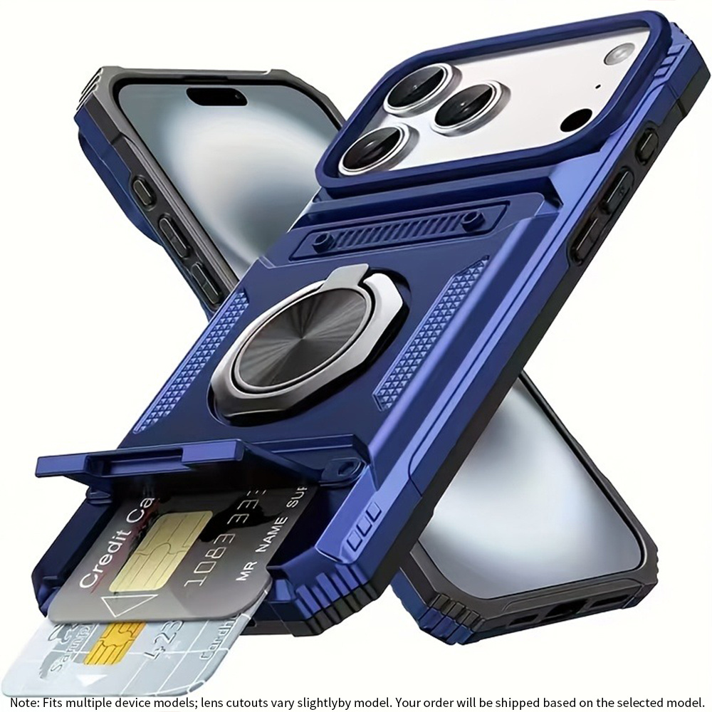 TEMU Phone Case - 18 Pro Max Phone Case With Slots, Compatible With Iphone 18pro/17pro/17promax/air/16/15/14/13/max/14 Pro/15 Pro/16plus Series,