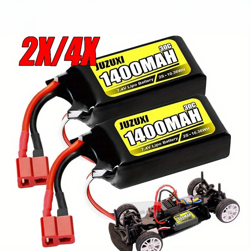 

2pcs Lithium Battery T Plug For Rc Cars A959-b, A969-b, A979-b, K929-b - Abs Construction