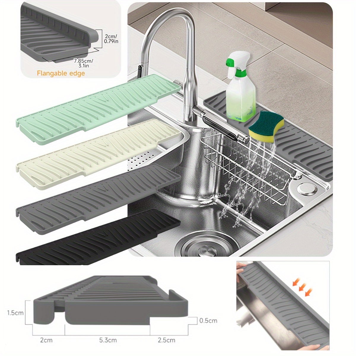 Sink Rack Bottom Stainless Steel Sink Protector Grid; For 60/40