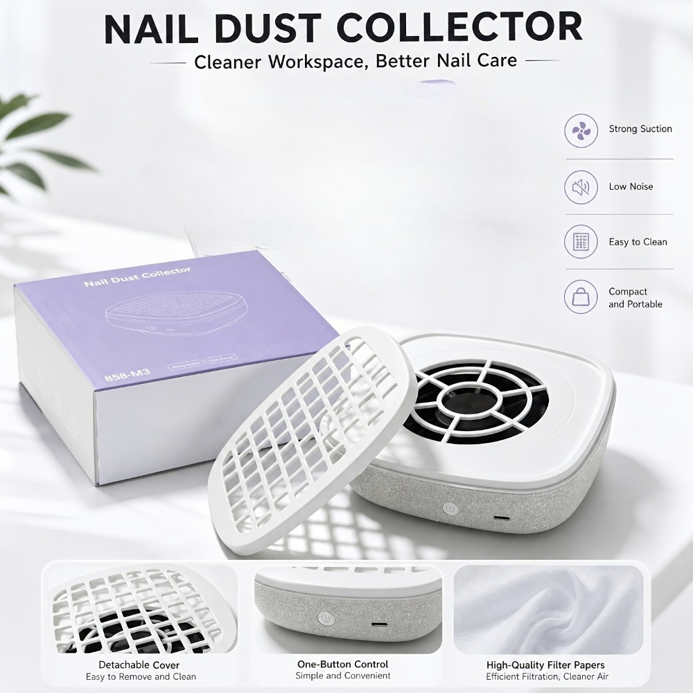 2026 Model Nail Dust Extractor with High Suction Power