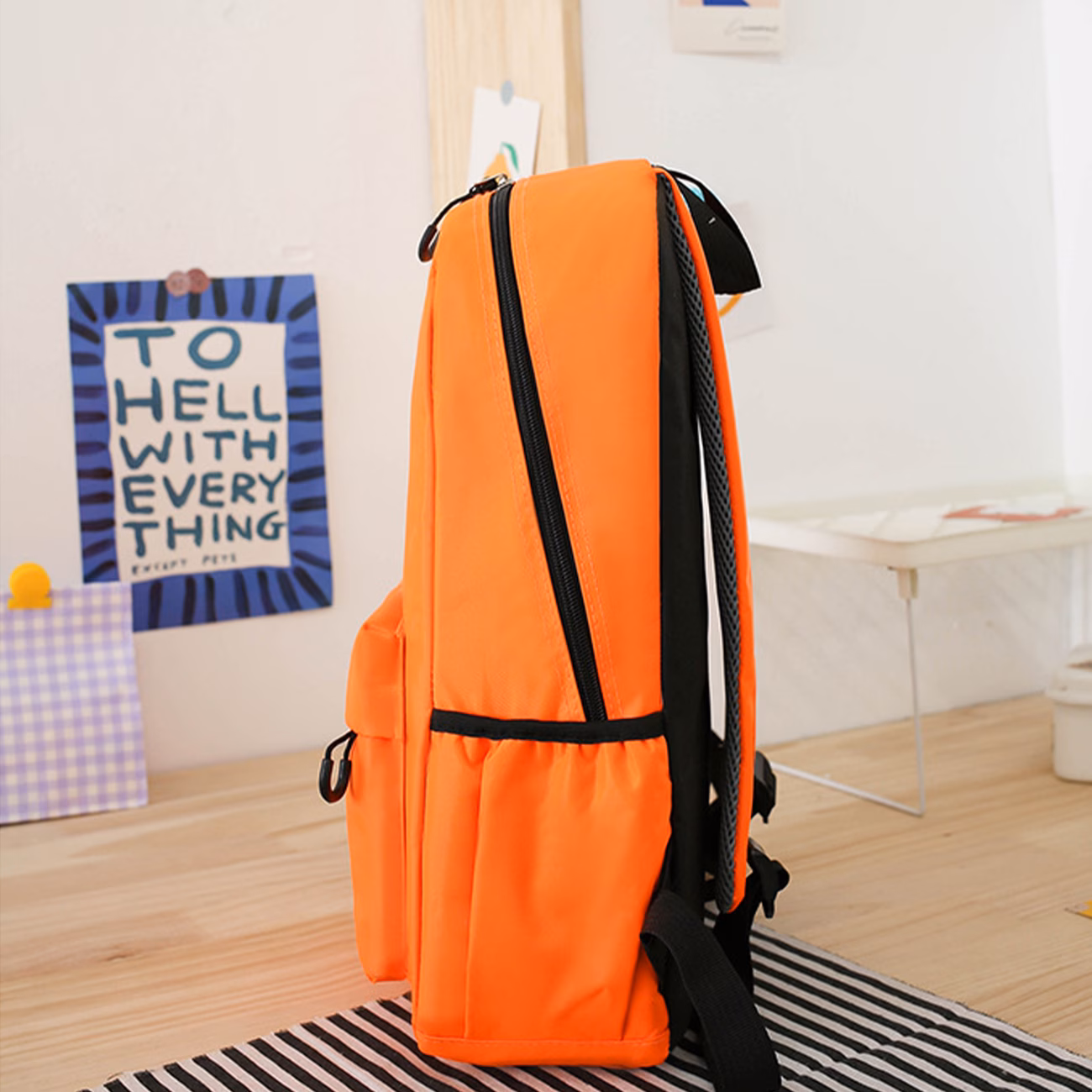 con motivo aereo, da viaggio stiloso stampato, per laptop di capacità , spazioso e , disponibile in più colori, con tasche laterali, per lavoro, pendolarismo allaperto, una scelta regalo perfetta Dettagli dell'articolo 7