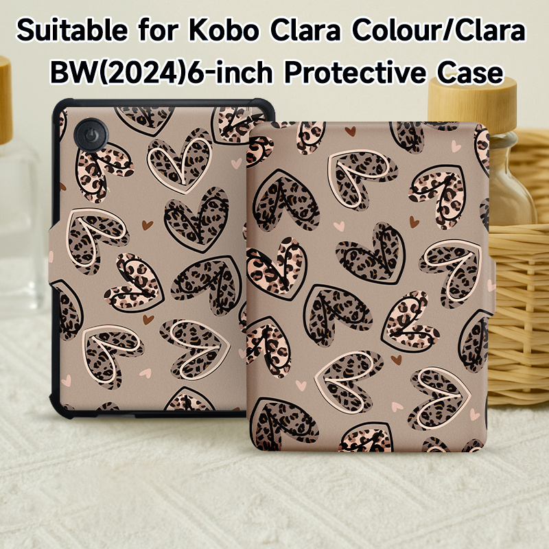 TEMU Fashion E-reader Protective Case, Compatible With Paperwhite 12 (7.0 Inch), Paperwhite 5 (2021), Color/ Bw (2024) (6.0 Inch)/ 2e (2022) (6.0