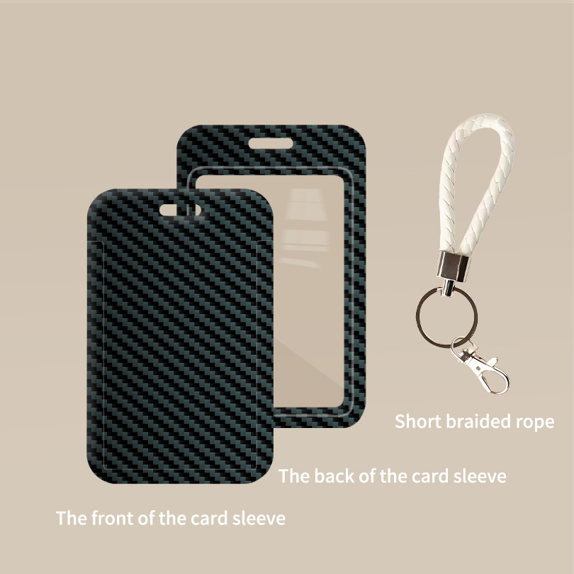 carbon fiber card sleeves Modern Guard Premium+ Sleeves main image 1