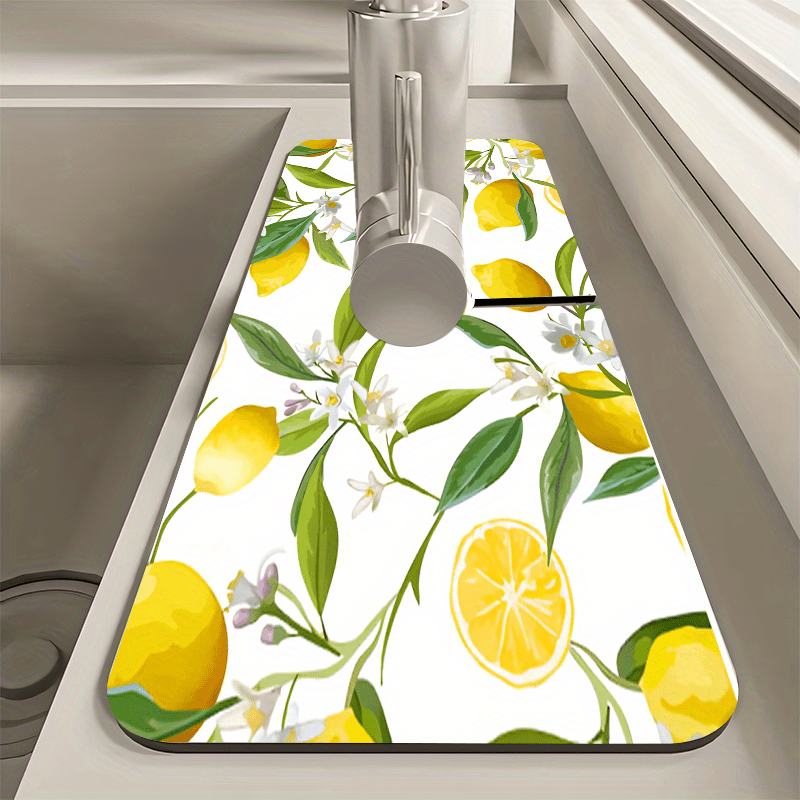 faucet mat rubber absorbent non slip quick Temu