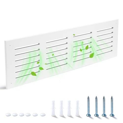 return air grille 32 x 8 5 inches 3 4 inch cold vent cover with straight slats wall return vent for and ceiling versatile for decor aesthetic white