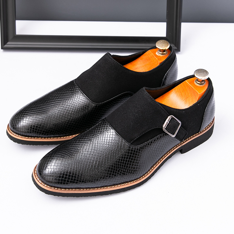 TEMU New Pointed Dress Shoes For Men In Formal