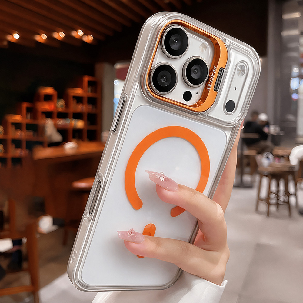 TEMU para teléfono: Nueva de lujo de con soporte para lente, compatible con iPhone 18 Pro Max 17/16/15/14/13/12/11 Pro Air, protección a prueba de
