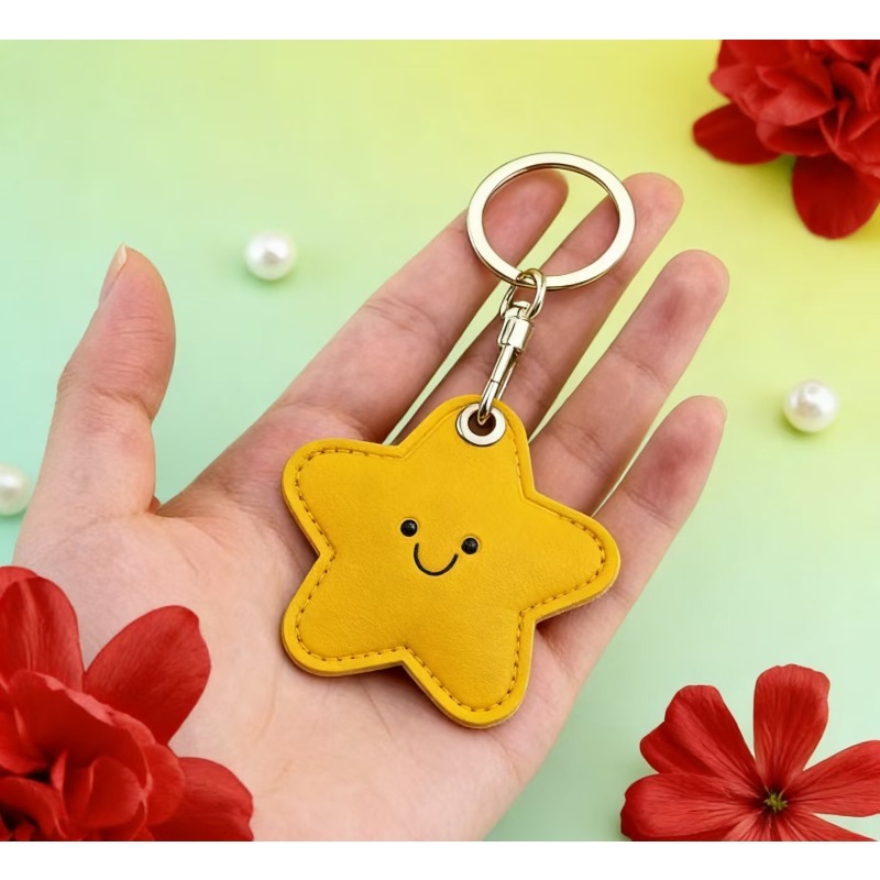 TEMU Cute Airtag Case With Keyring, Scratch-resistant Hidden Gps Cover, Premium Access Card Holder, Exquisite Bag Charm, High-end Luggage Tag, Pet