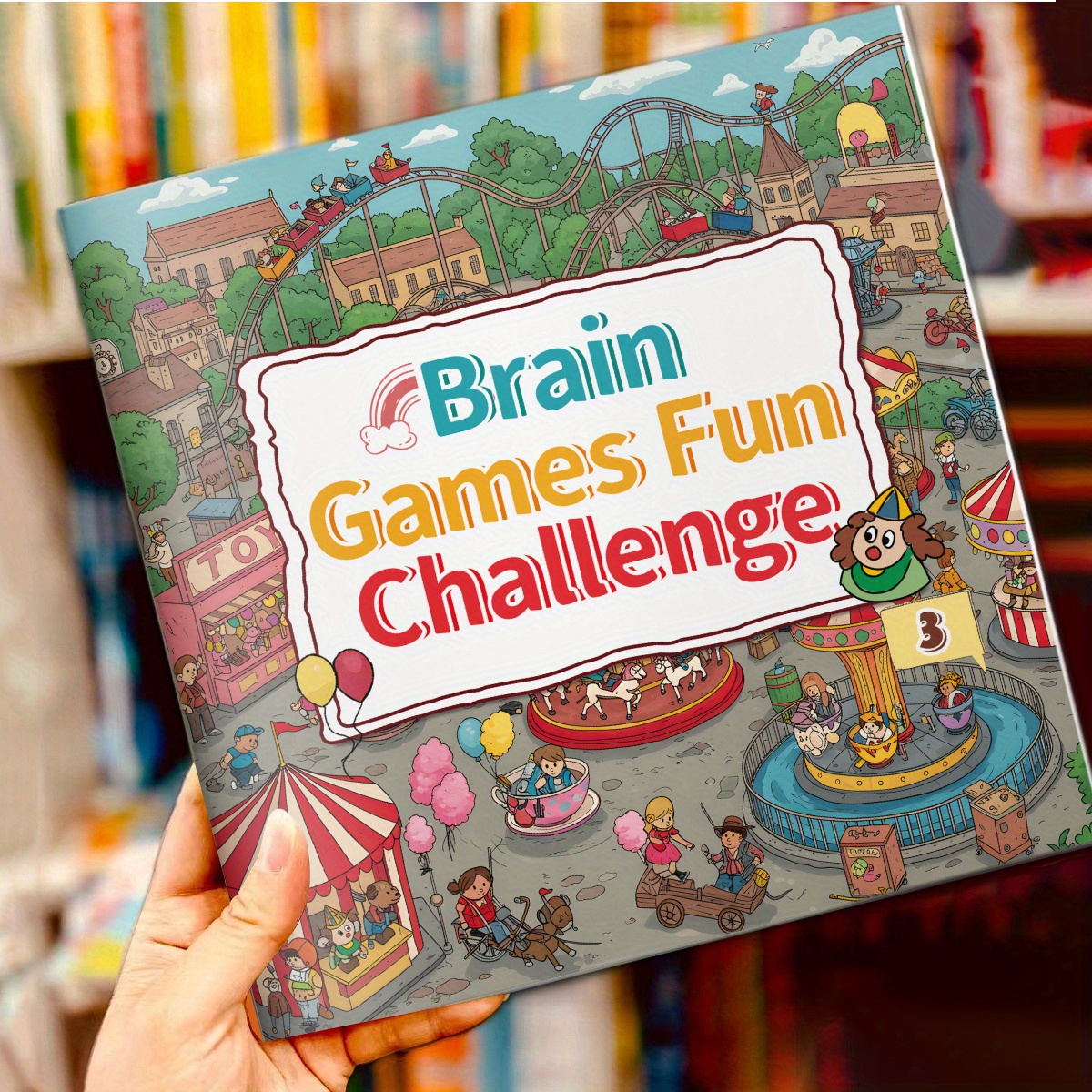 Mind-Building Adventure: Kids' Puzzle Book Developing Problem-Solving Skills