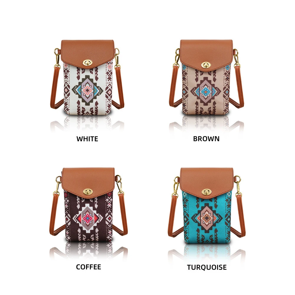 womens vintage crossbody bag bohemian crossbody bag womens small phone bag details 0