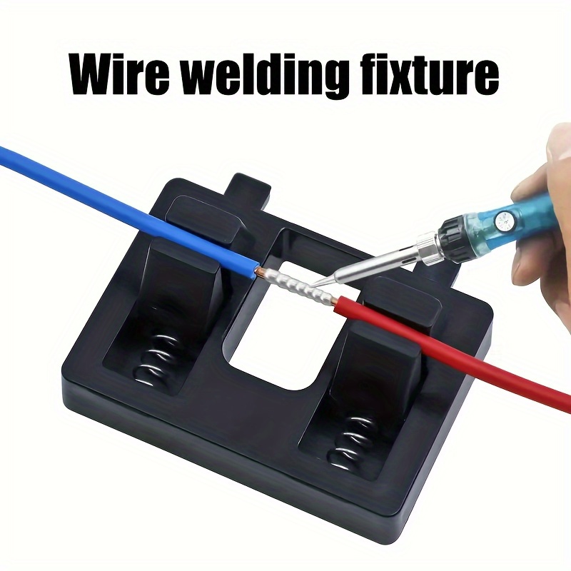 item picture 1pc professional wire welding clip spring loaded lightweight and adjustable welding station suitable for electronic maintenance and projects is an ideal gift for enthusiasts and students 1 4pcs professional welding adjustable clip