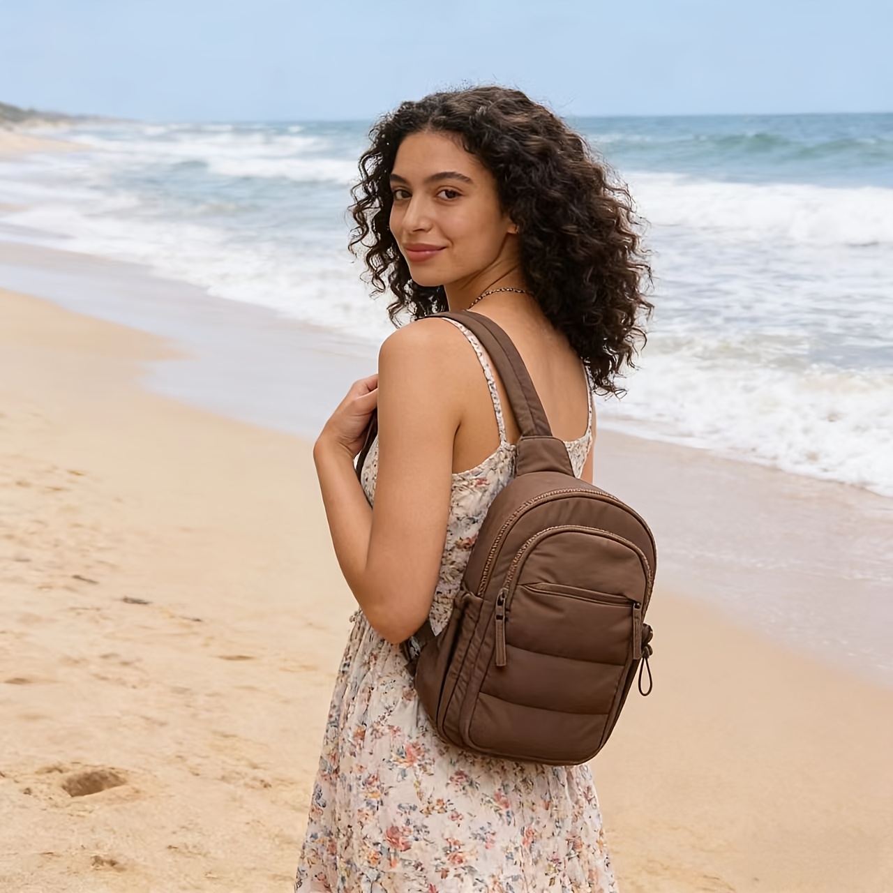 Multi-Functional Shoulder Bag Crossbody Bag with Multiple Pockets