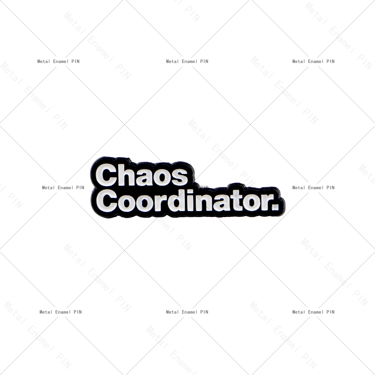 1pc " Coordinator" Enamel Pin Funny Work Quote Brooch