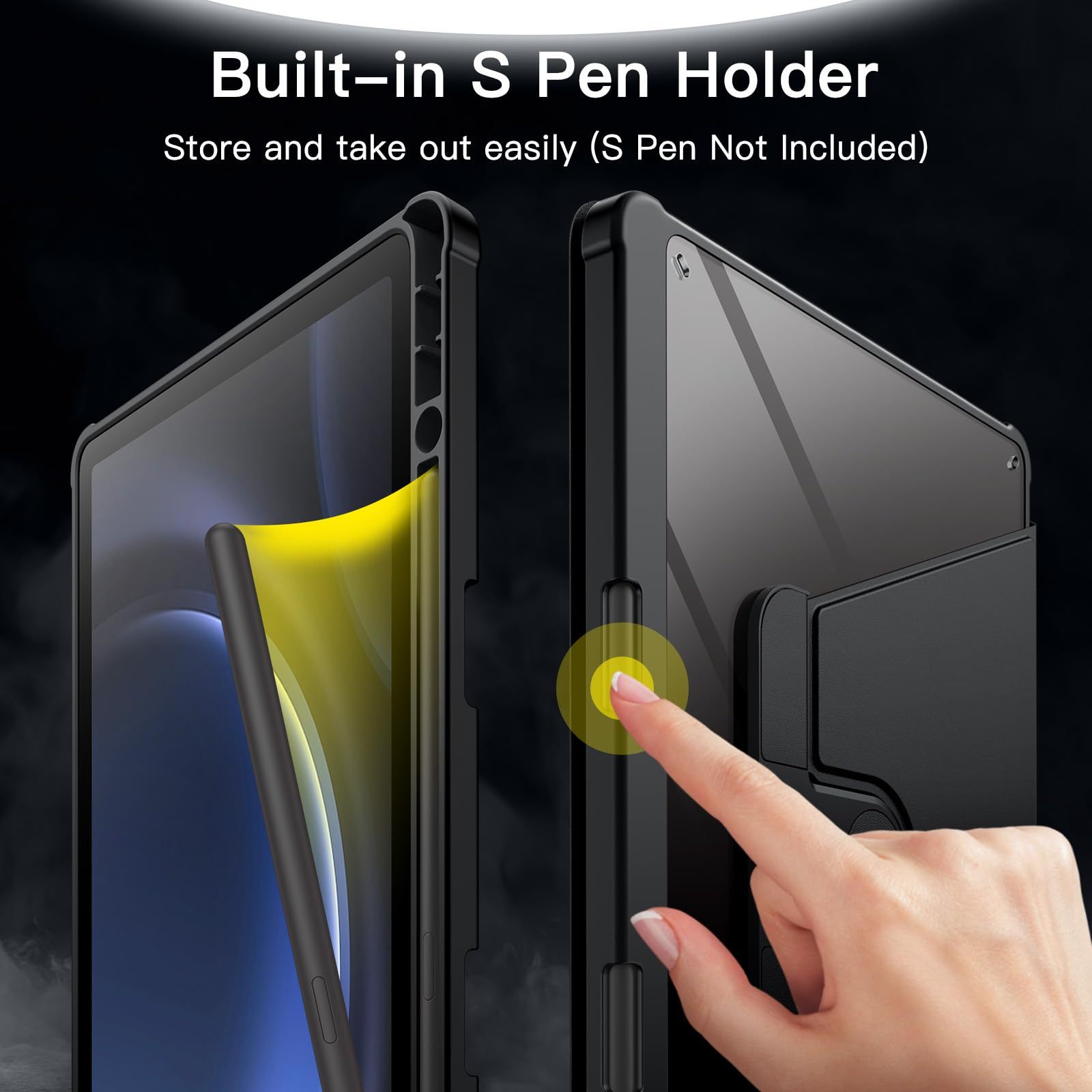 compatible samsung tablet case tab s10 fe plus 13 1 pencil - Temu