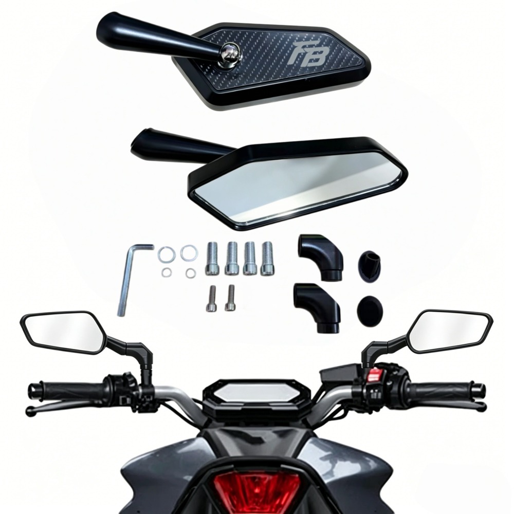 motorcycle universal rear view side mirrors   scooter mirrors 8mm 10mm mirrors rearviews