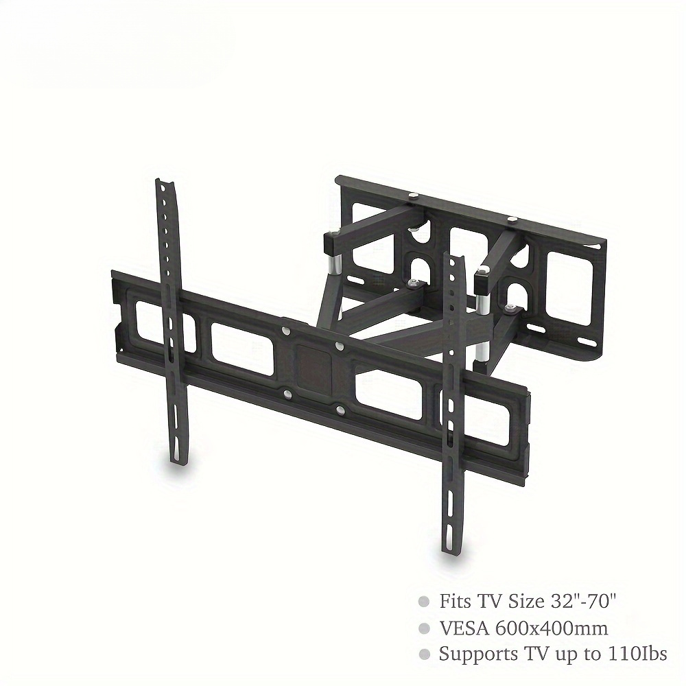 Suporte de TV Duplo Oscilante com Base Grande de 32-86 Polegadas -101, Suporte de Carga de 110.23LB/ Vese600 X 400/ e…: retailer-supplied image