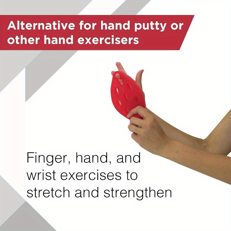 hand   - non-latex grip strength trainer with thermal (hot/cold),     system for  ,    , tennis,, gym - latex-  device for home/office/travel - red/colors   - ideal for beginners & advanced   - finger, hand, forearm workout equipment, hand muscle trainer, adjustable finger exerciser, wrist strength trainer Product details 3