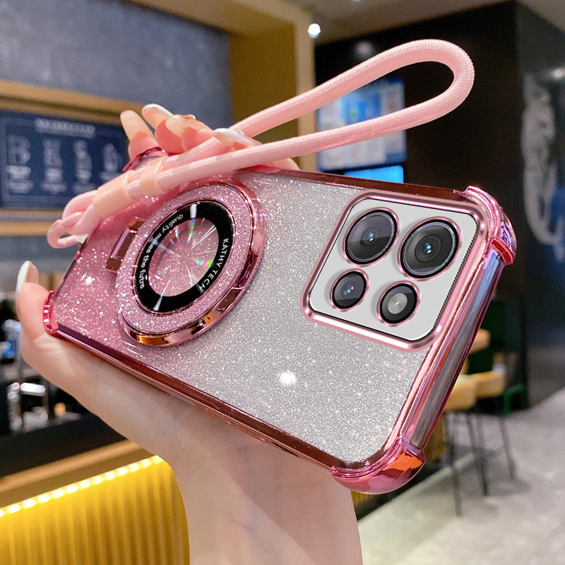 TEMU Phone Case: Suitable For Moto Edge 50 Neo/edge 50 Pro/edge 50 Fusion, , Creative, Shiny, And Stylish Phone Case With A Luxurious Stand,