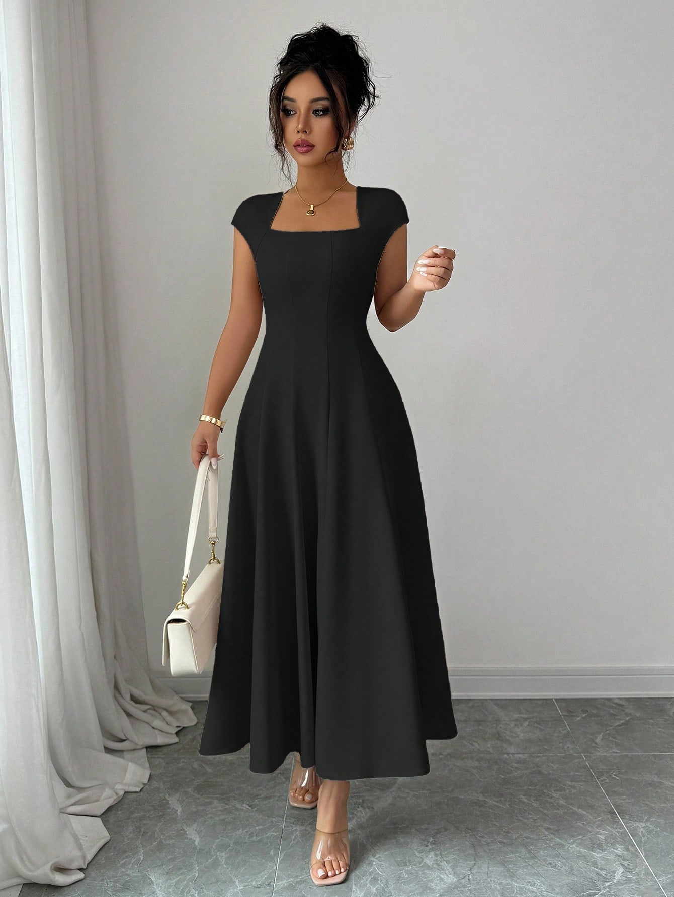 midi dress pattern Valentina Dress Sewing Pattern by Michelle Design Company