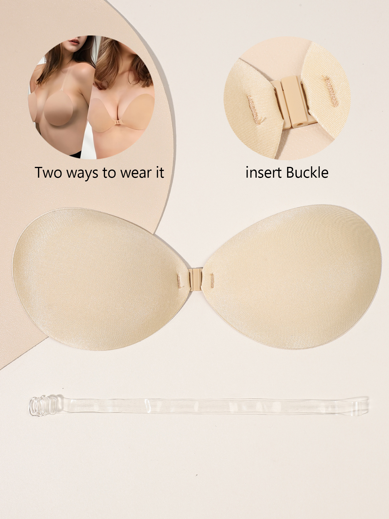invisible bra for backless dress - Mauritius