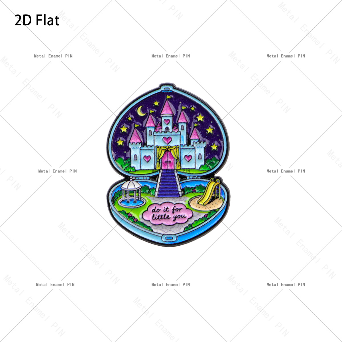 TEMU 2D, Lindo Pin de Solapa de de 2D, Alfileres y Broches de Esmalte, Insignias para Mochilas, Bolsos, Decoración para Mochila, Regalos para ,