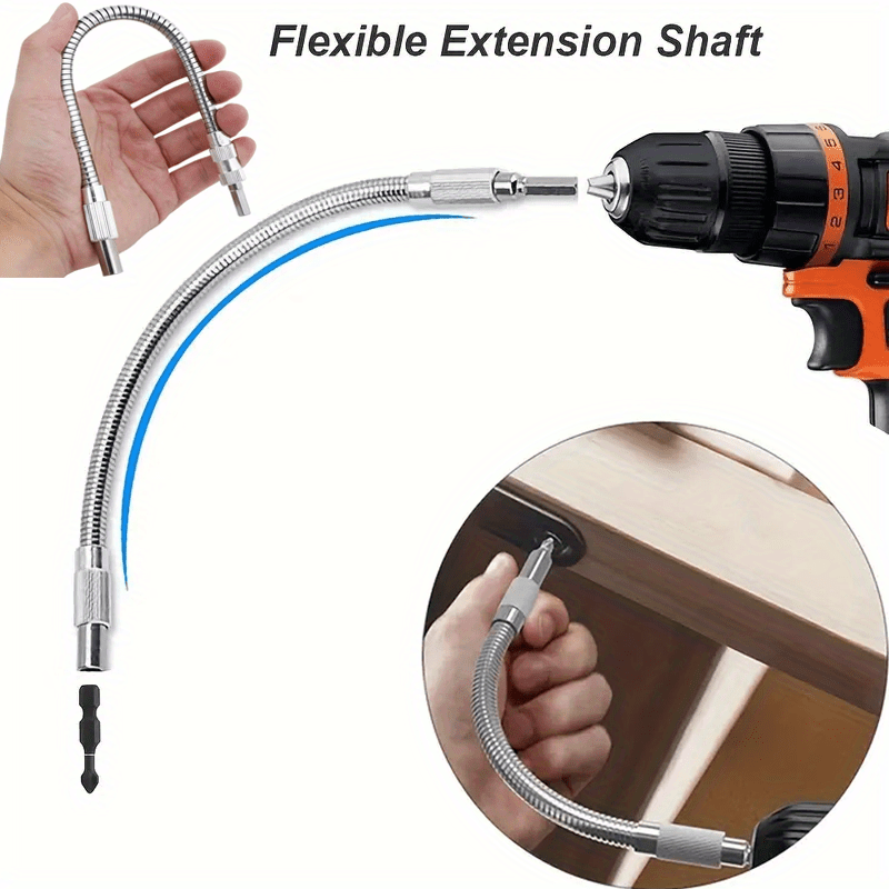 Flexible Shaft Bits Extention Screwdriver Drill Bit Holder Screwdriver Magnetizer Demagnetizer