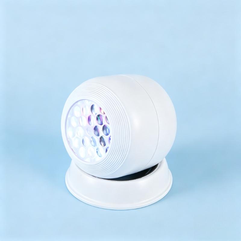 TEMU Marine Animal Dynamic Projection Night Light, Creative Led Projection Lamp, Led Starry Ocean Projector, 360° Rotatable Multi-angle Base, Usb