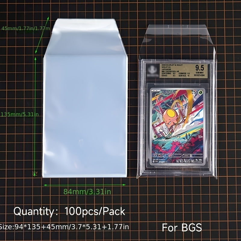 cgc graded card sleeves Buy Graded Card Sleeves Custom Fit for PSA / CGC / CSG Slabs – Caseforceco