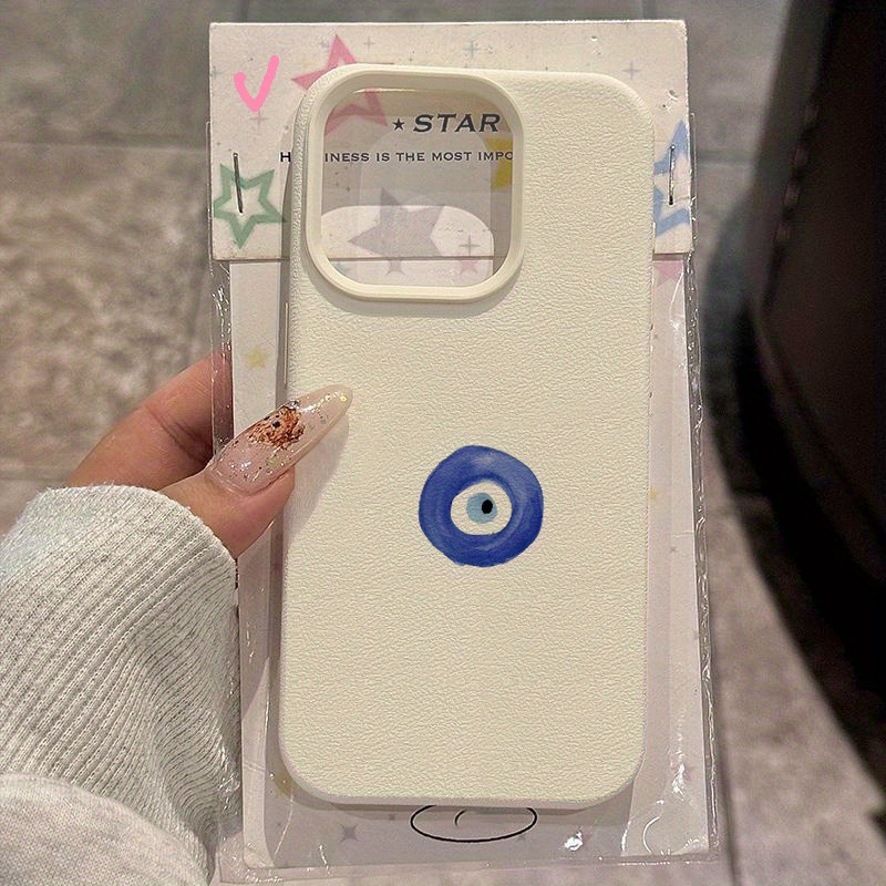E-shop Handyhülle: Hülle mit einzelnem blauem Augenmuster für iPhone 16/16 Plus/16 Pro Max/16 Pro/16 Plus/15 Pro Max/15 Pro/15 Plus/15/14 Pro Max/14