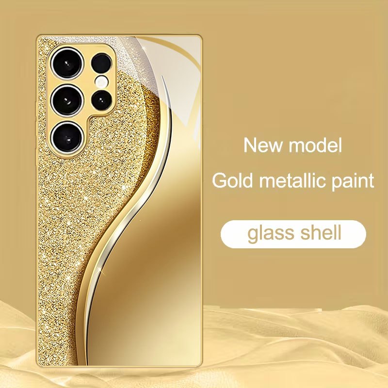 TEMU Phone Case - Wavy Edge Pattern Phone Case For Case Galaxy Case