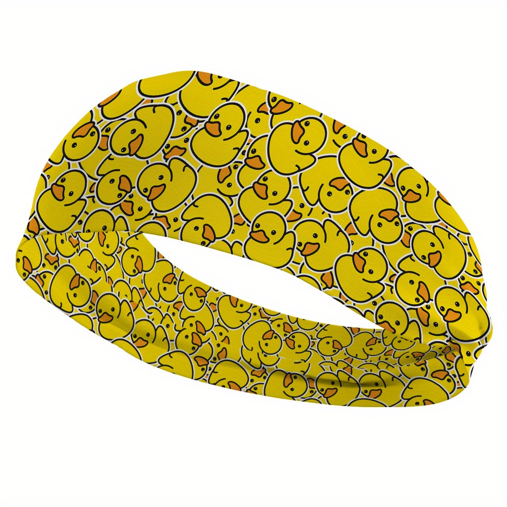 1pc Cartoon Cute Animal Headband, Fashionable Hair Tie, Head Hoop For Sports And Yoga, Breathable And Sweat-absorbent Hair Scarf, Women's Fashion Hair Accessory And Headwear