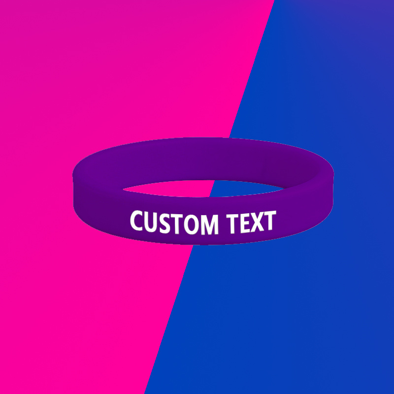 Custom Silicone Wristbands 180pcs Pack, Gift for Her/Him