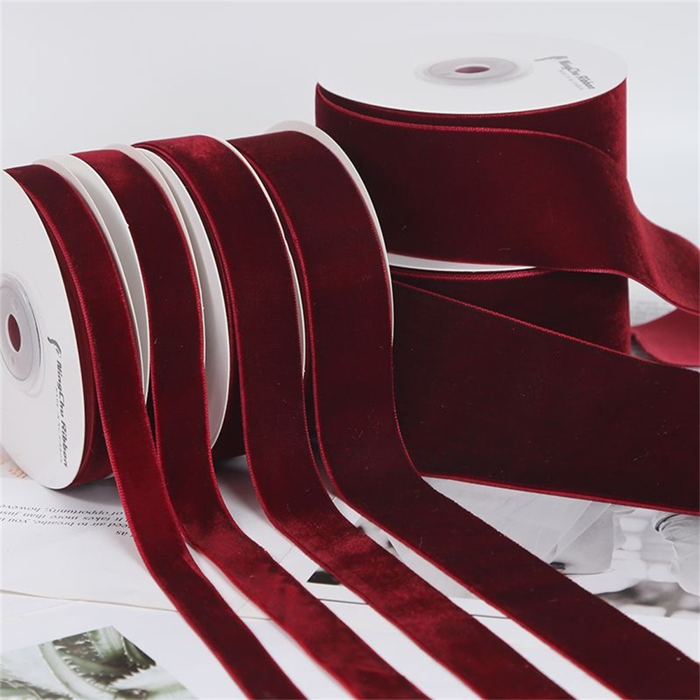 red velvet ribbon sold on Temu Australia