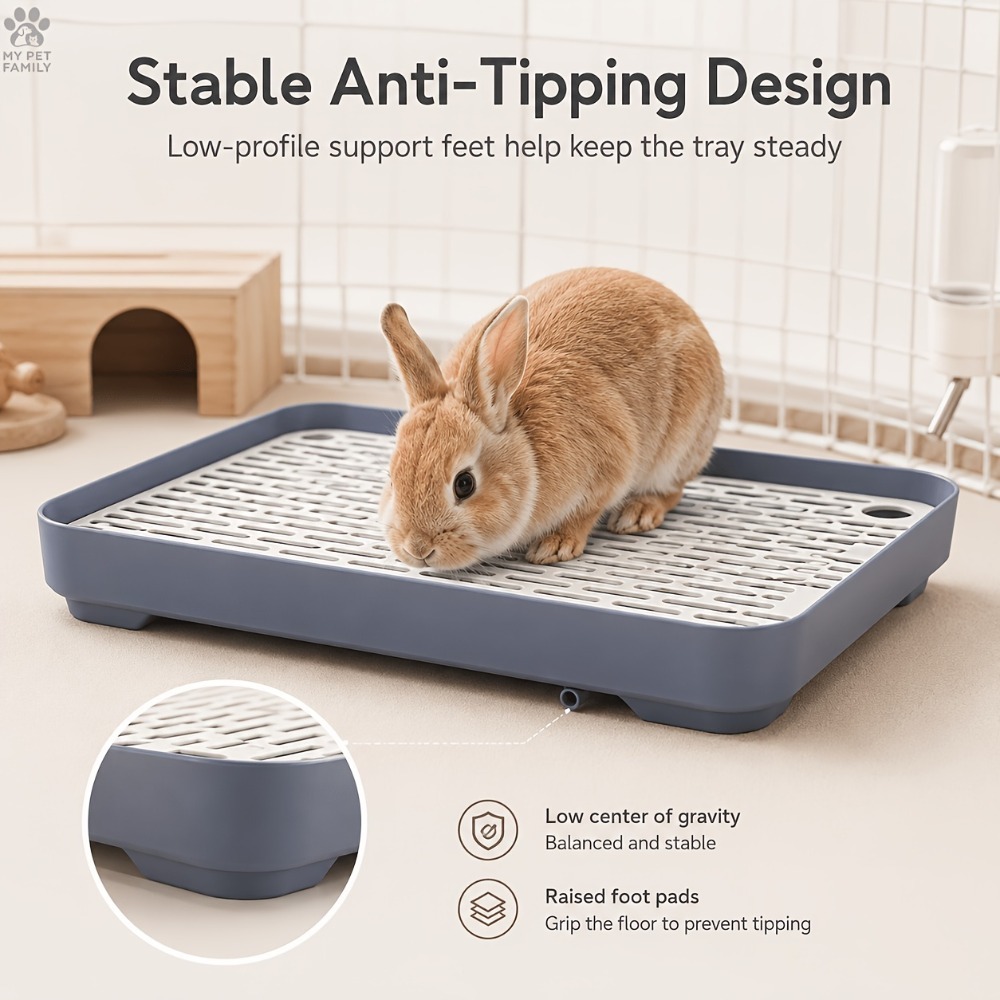 2pcs Small Animal Cages with Perforated Mattresses