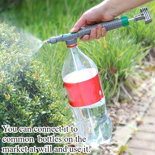 1pc handheld high pressure air pump sprayer with adjustable nozzle manual handheld high pressure spray pump heavy duty non electric pressure sprayer with adjustable nozzle continuous spray mist suitable for garden lawn and plant care