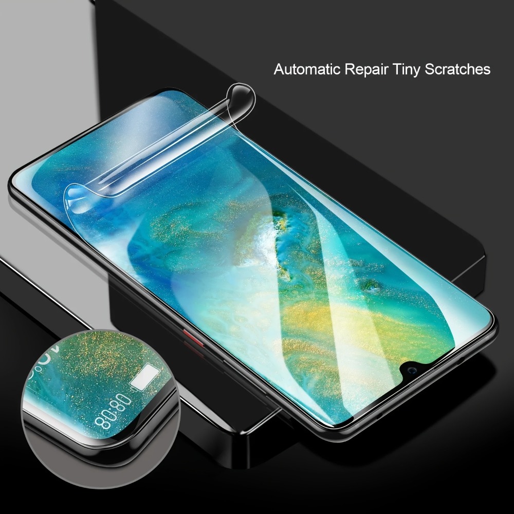 TEMU 5pcs Soft Hydrogel Film For Huawei 90 80 70/pro/pro Max/pro /ultra, For Huawei P60 P50 P40 P30/pro, , [anti-scratch And Self- And Ultra-thin And