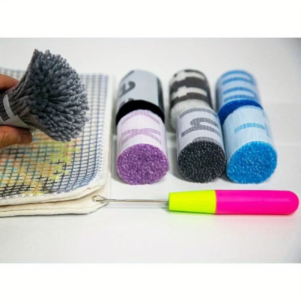 Latch Hook Rugs Creation Kit for Beginners