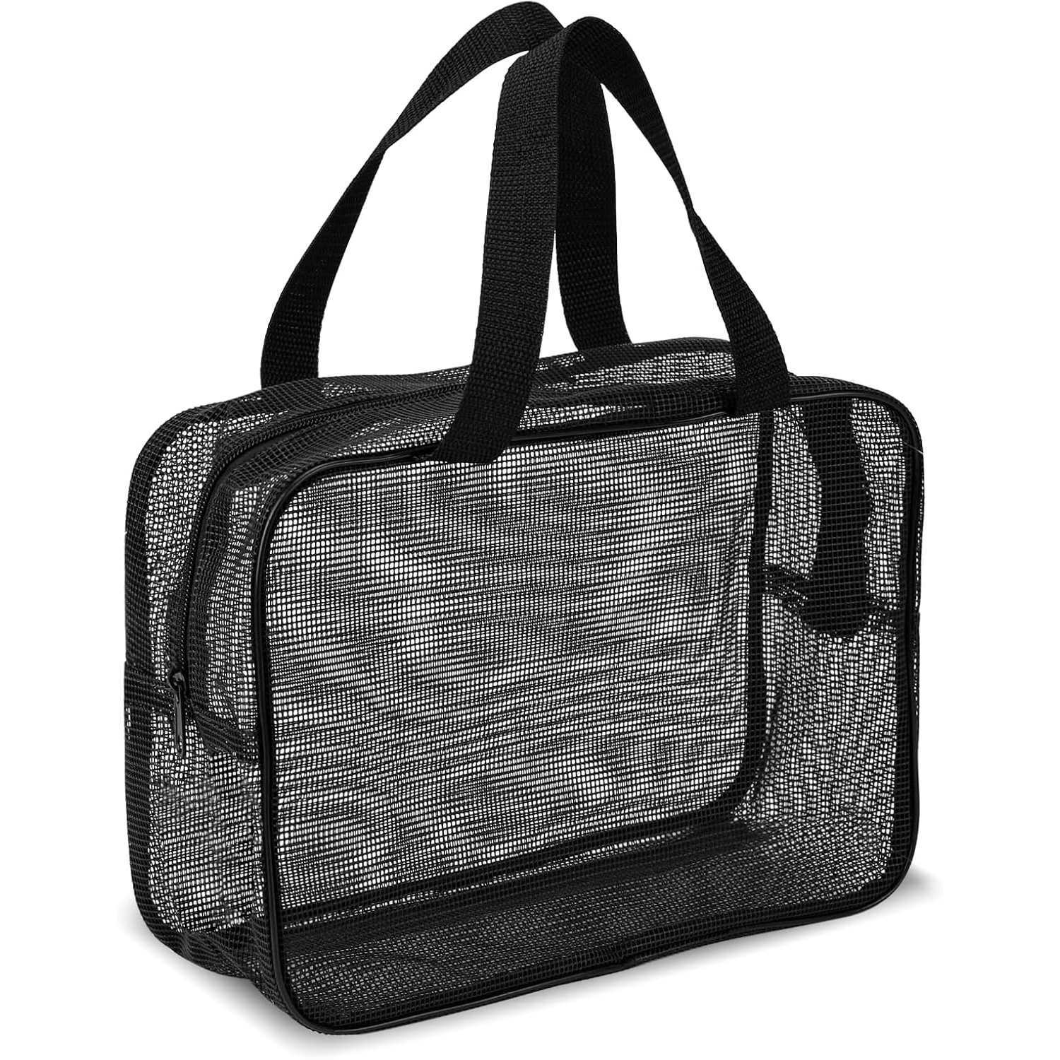 Large Capacity Gym Swim Bag, Mesh Shower Bag, Portable Toiletry Organizer For Travel, Beach