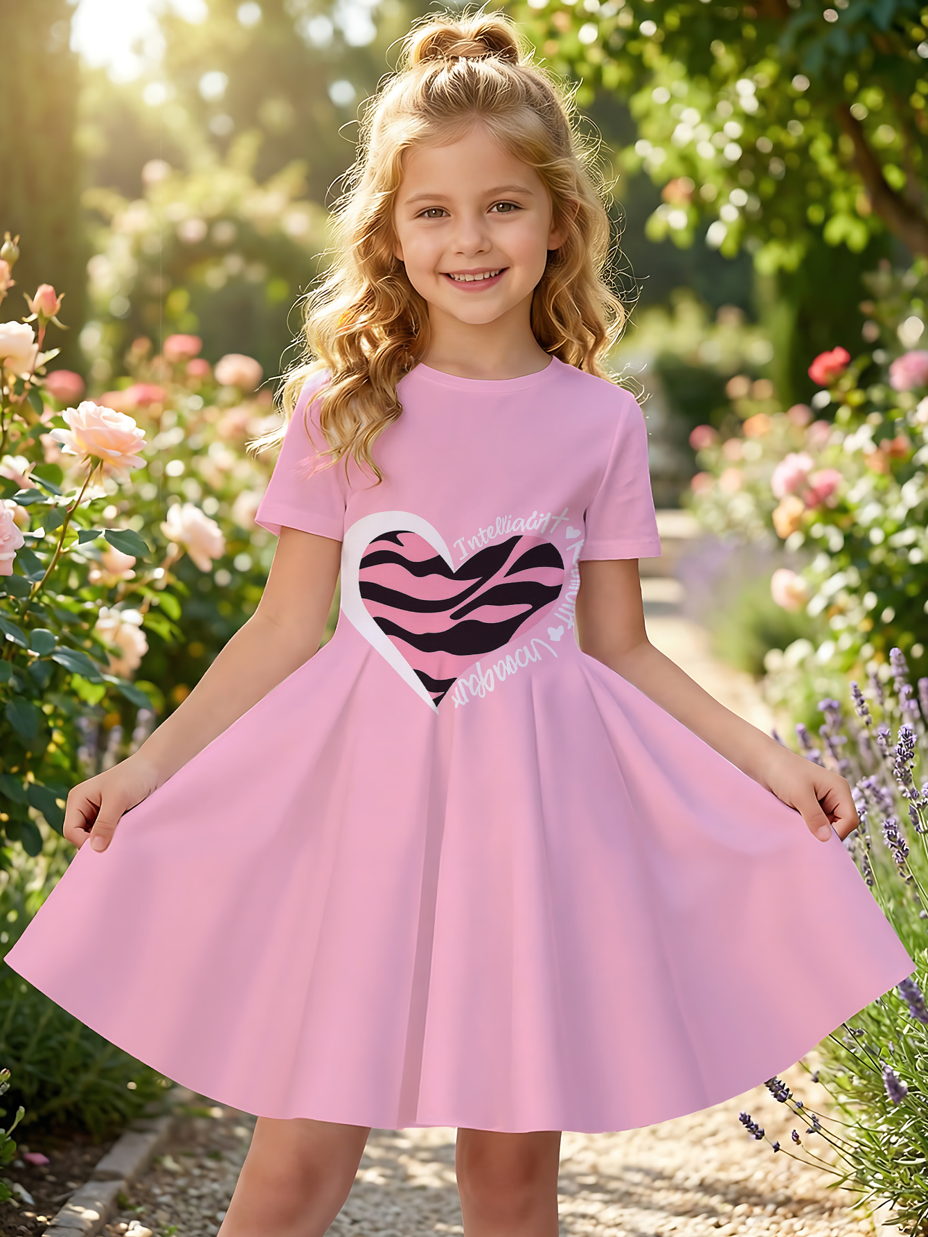 7 8 girls dresses sold on Temu United States