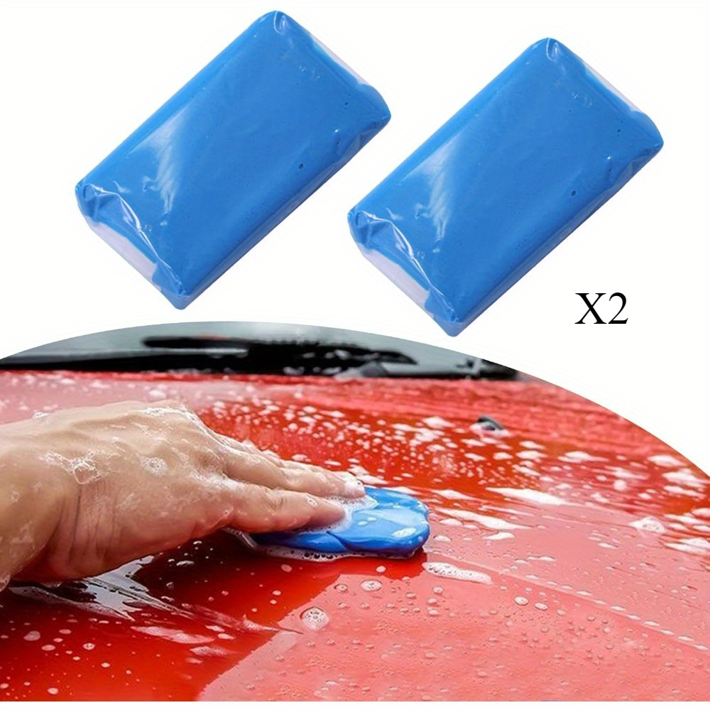 

Kit de barre d' de lavage de voiture universel 4 pièces, outil de détaillage automobile réutilisable, élimination des taches haute efficacité pour camions, VUS et voitures, matériau plastique