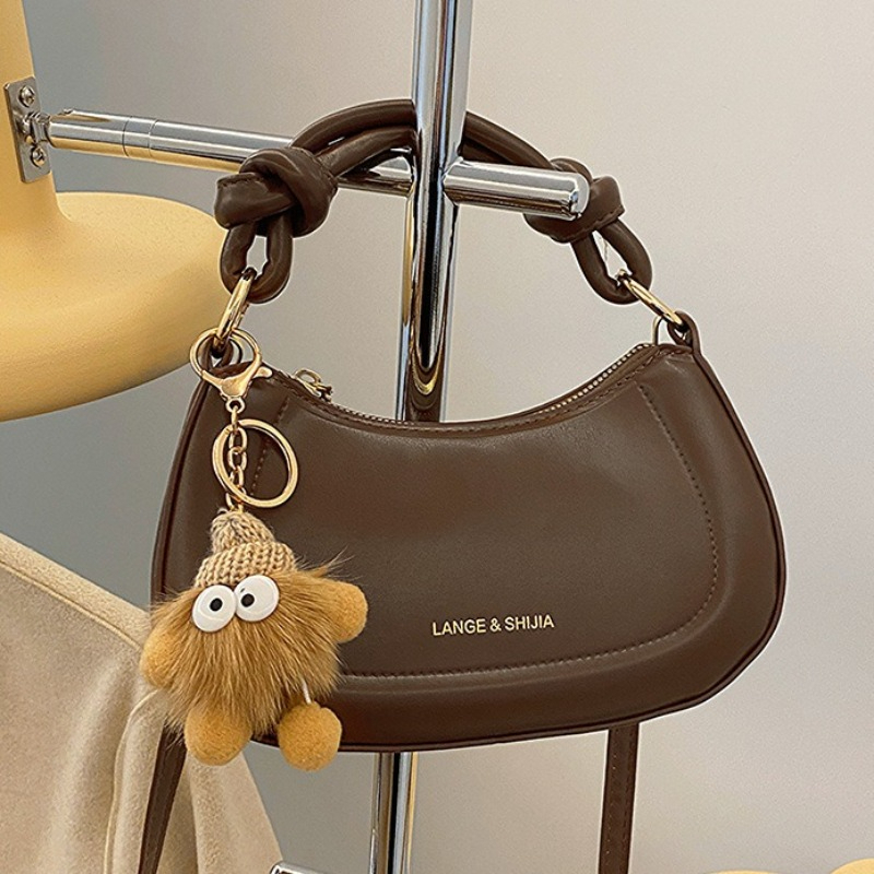 Bolsa Feminina de Mão Multifuncional Casual de Nicho de Alta Gama 5