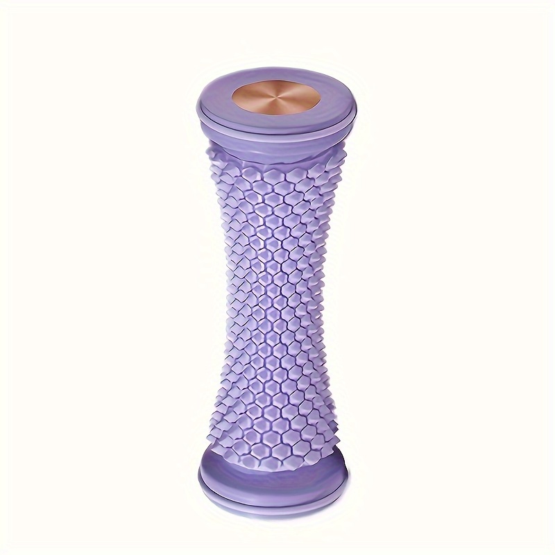 Image of 1pc Plantar Fascia Foot Massager - Rolling Trainer For Home Use, Non-electric, Plastic Material For Improved Foot
