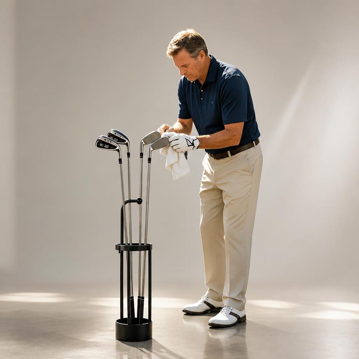 golf club holder stand sold on Temu United States